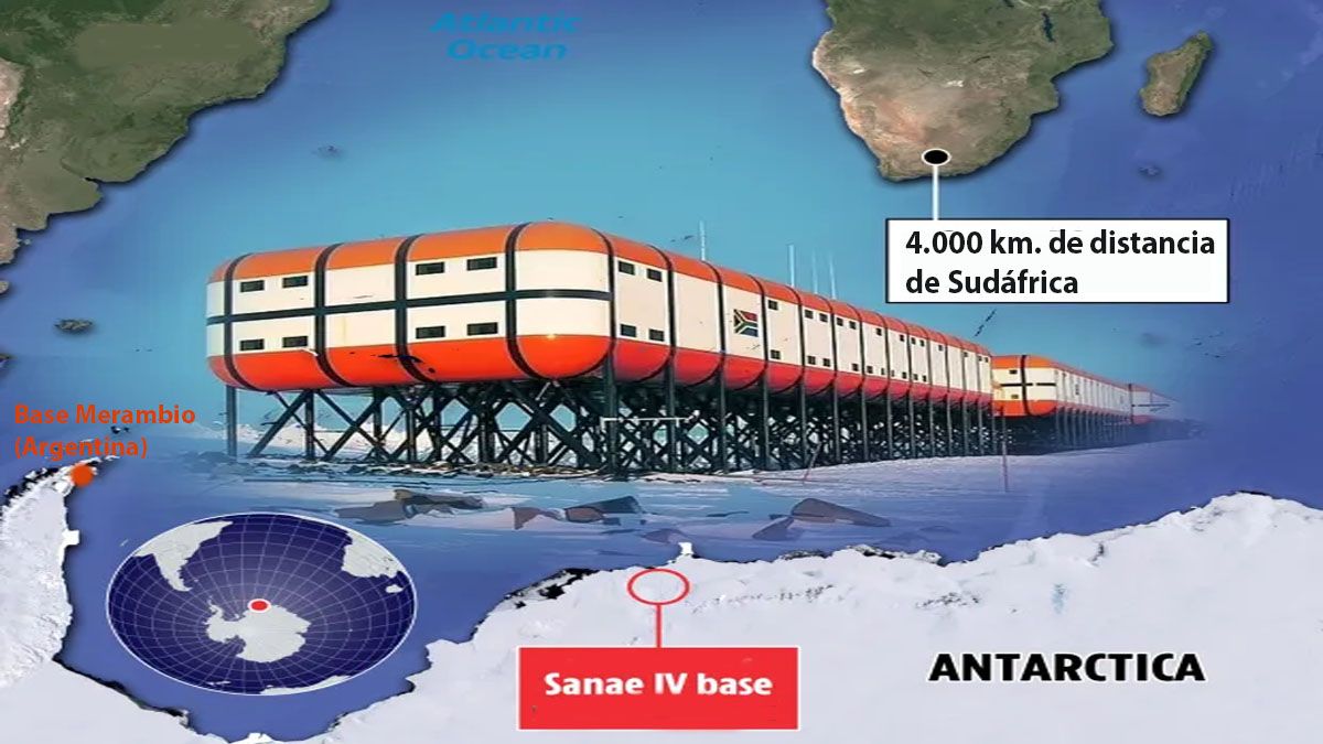 La base que causa preocupación está a 4.000 km. de distancia de Ciudad del Cabo. (foto: A24.com)