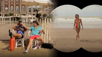 Desopilante homenaje a Los Bañeros de Nico Vázquez, Gimena Accardi y Benjamín Rojas