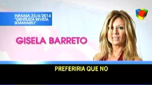 Gisela Barreto: No a la adopción entre parejas homosexuales