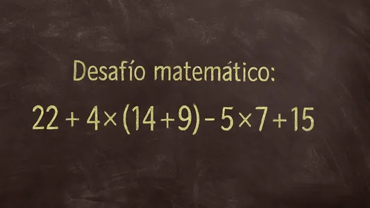 Desafío matemático: una mente brillante lo resuelve en menos de 10 segundos