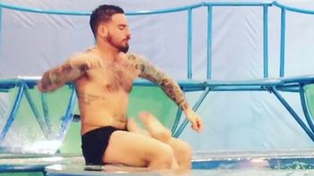 Laurita Fernández le pateó las partes íntimas a Fede Bal: el video