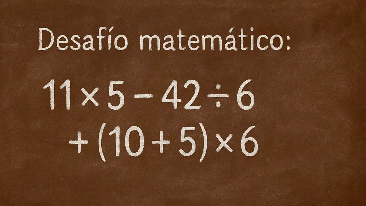 La regla esencial para resolver este desafío matemático es conocido como PEMDAS (por sus siglas en inglés) o jerarquía de operaciones.