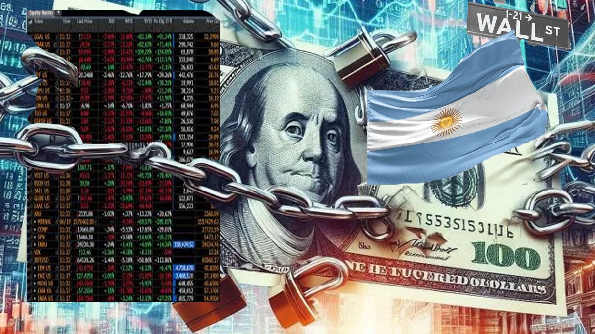 Las acciones argentinas en el premercado de Wall Street. (Foto:A24.com)