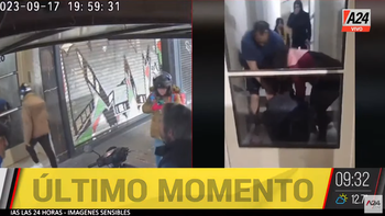 Una nena enfrentó a un ladrón cuando quiso robar en un edificio en La Plata: Aprendé a no robar (Foto: captura A24).