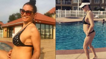 Adabel Guerrero, embarazada y de vacaciones en Estados Unidos