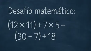 La regla esencial para resolver este desafío matemático es conocido como PEMDAS (por sus siglas en inglés) o jerarquía de operaciones.