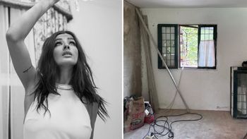 la china suarez mostro el antes y despues de su nueva casa