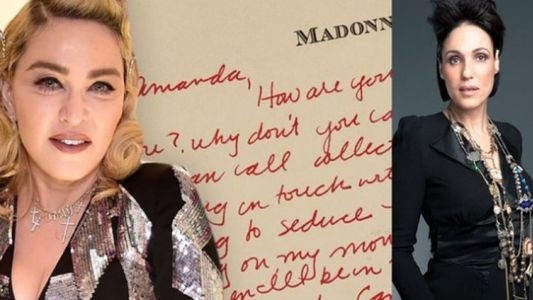 Subastan carta de amor de Madonna a una modelo