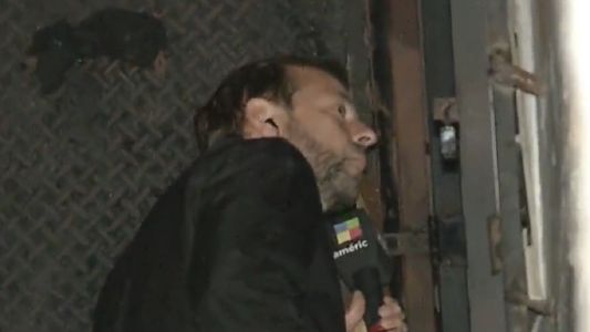 Fabián Rubino compró droga en vivo y terminó en la comisaría