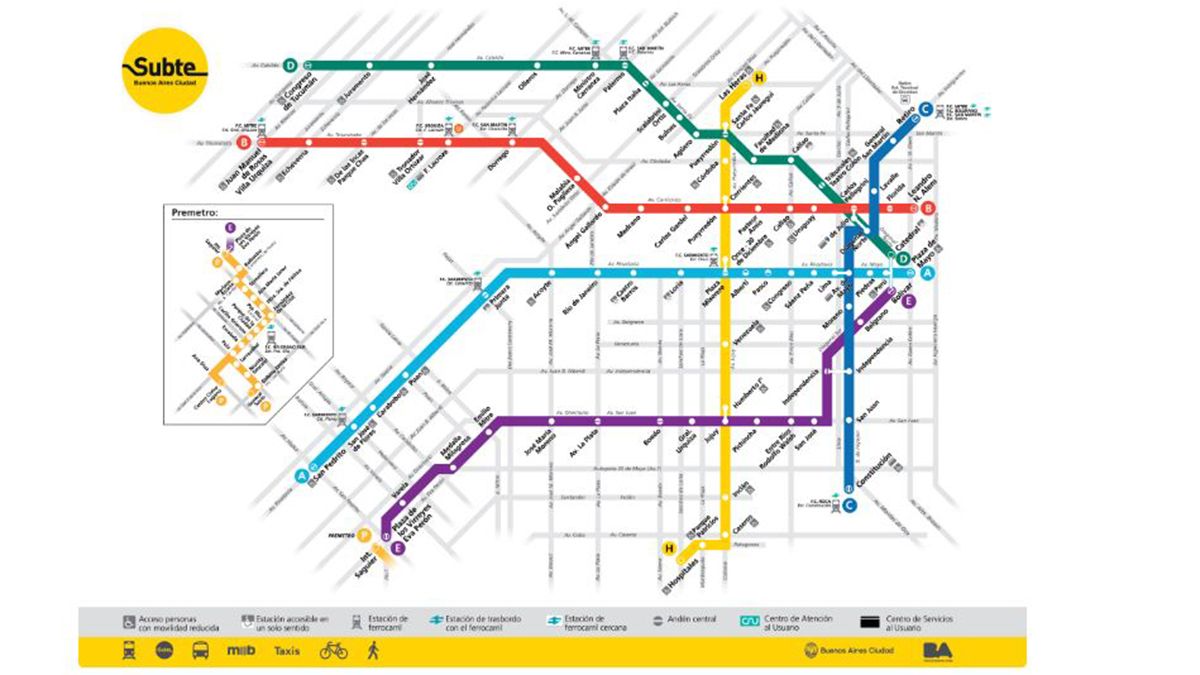 Proponen ampliar la red de subterráneos de la Ciudad de Buenos Aires. (Foto: GCBA)