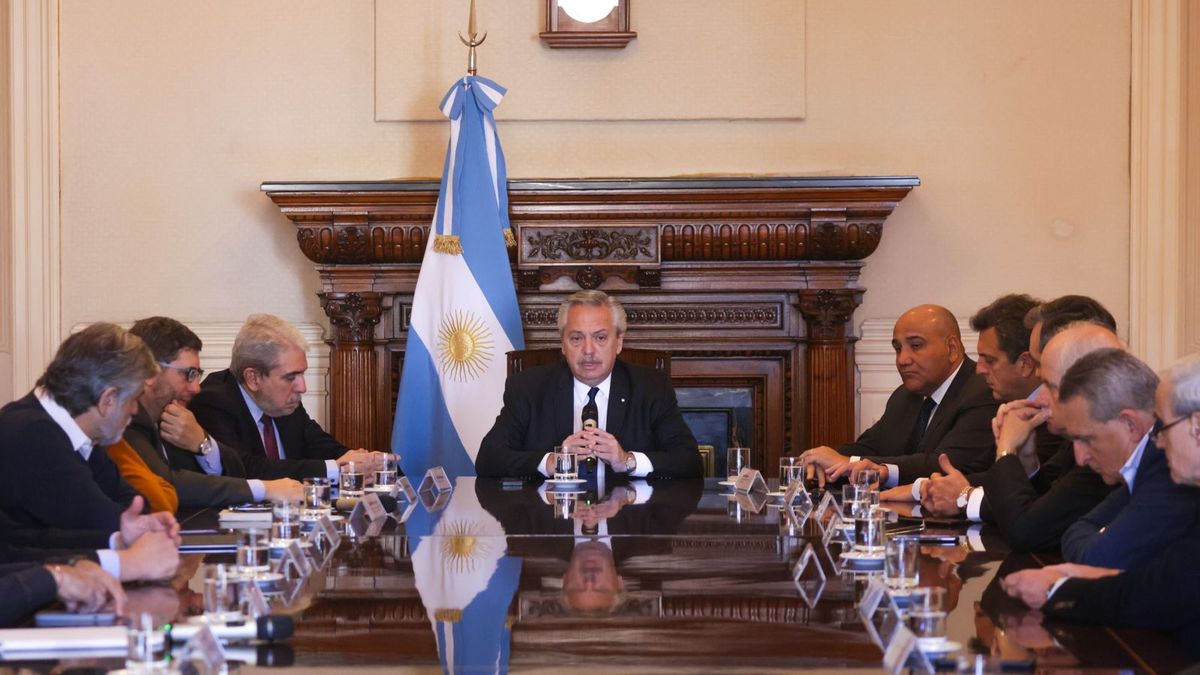 Atentado a Cristina: Alberto Fernández encabeza una reunión de Gabinete y organizaciones sociales se movilizan (Foto: Presidencia de la Nación).