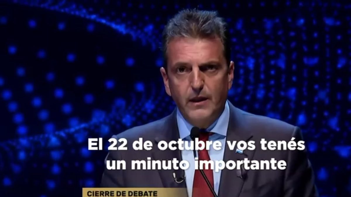 Debate presidencial: el oficialismo dice que ganó Massa y exhibe la primera encuesta del tema