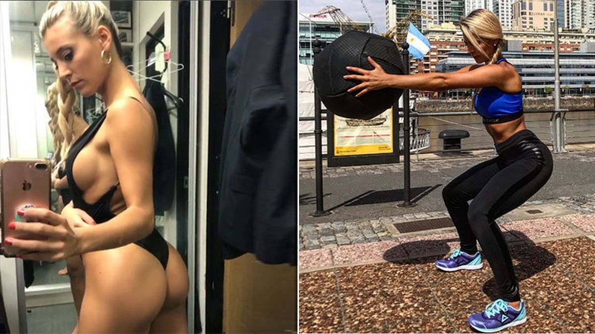 Muy hot! Sol Pérez subió un video mostrando cómo se logra un cuerpo perfecto