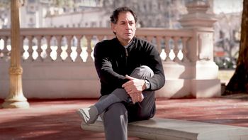 Gustavo Rodero registró la recordada frase de Maradona: Me cortaron las piernas. (Foto: Captura A24)&nbsp;