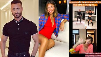 En medio del escándalo con Cinthia Fernández, Martín Baclini y su nueva pareja comenzaron con los ensayos para el “Bailando”