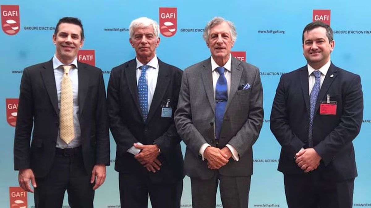 El ministro de justicia encabezó la delegación argentina en la reunión del GAFI en París. (Foto: GAFI)