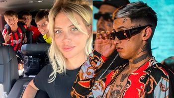 se filtro otro mensaje de los hijos de wanda nara contra l-gante