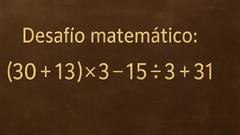 Desafío Matemático: la clave está en la lectura rápida