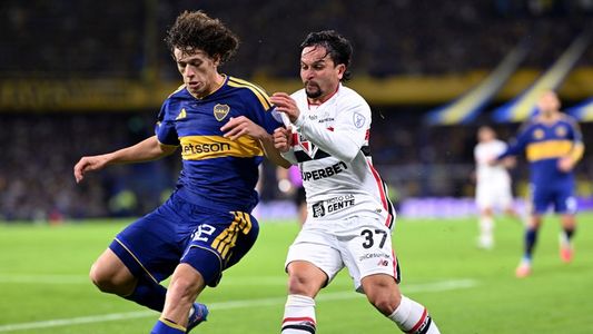 Copa Sudamericana: Boca le ganó 1 a 0 a San Pablo y viajará con ventaja al Morumbí