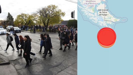 Alerta en una zona de Chile por una amenaza de tsunami que podría llegar a Tierra del Fuego