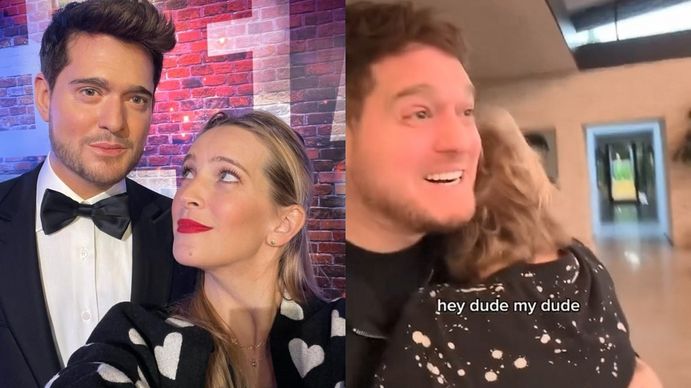 Luisana Lopilato mostró el imaginable momento de Michael Bublé con su hija