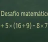 Desafío matemático: ¿en cuánto tiempo lográs resolver la cuenta?