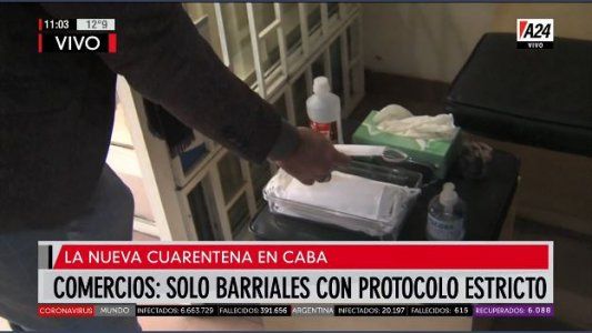 Cómo es el protocolo sanitario que deberán cumplir los comercios