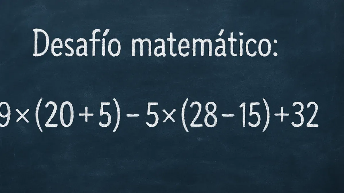 Imagen de pizarra para Desafío Matemático: este problema no se resuelve de un vistazo