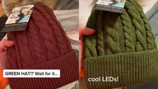 Viral: fue a comprarse un gorro marrón pero cuando llegó a su casa se hizo verde