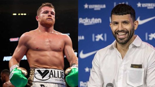 La picante respuesta de Canelo Álvarez a Agüero por la polémica con Messi