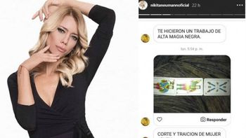 Nicole Neumann, ¿víctima de magia negra?