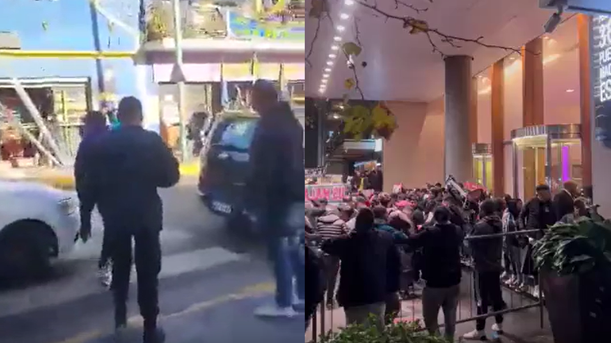 En la previa del partido contra Boca