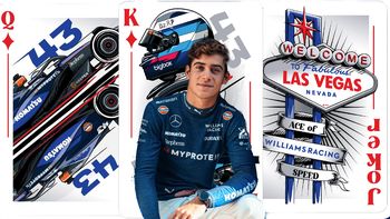 Las declaraciones de Franco Colapinto en Las Vegas sobre su futuro en la F1 y la China Suárez