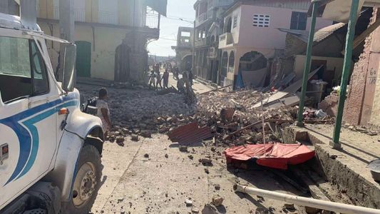 Un sismo de magnitud 7.2 sacudió a Haití y rige alerta de tsunami