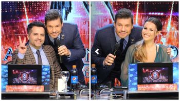 Pampita y Ángel de Brito se dijeron de todo en un corte de ShowMatch