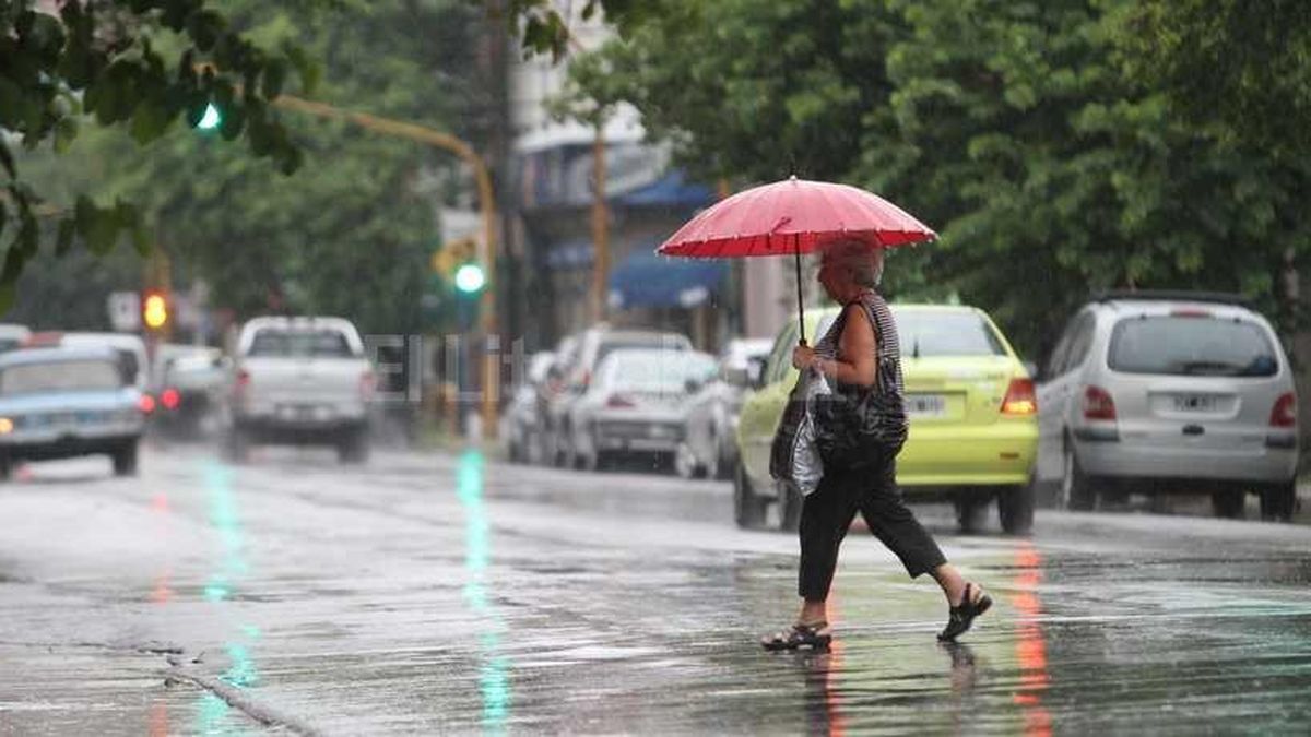 Llueve en el AMBA. Foto: archivo.