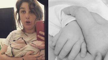 Juana Repetto presentó a Toribio en fotos