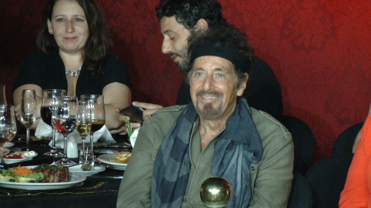 Al Pacino disfrutó de una noche a puro tango