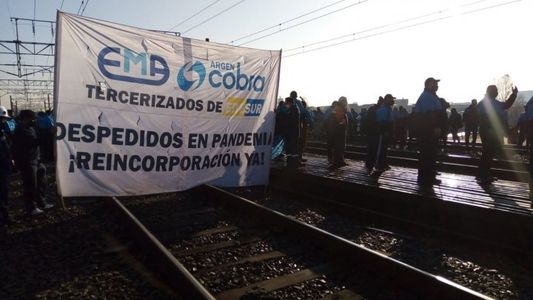 Tren Roca: una protesta con corte de vías interrumpió el servicio más de cinco horas