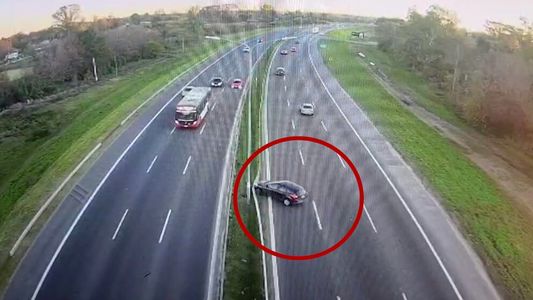 Impactante video: así fue el choque en el que murió el hijo del jefe policial de Hurlingham