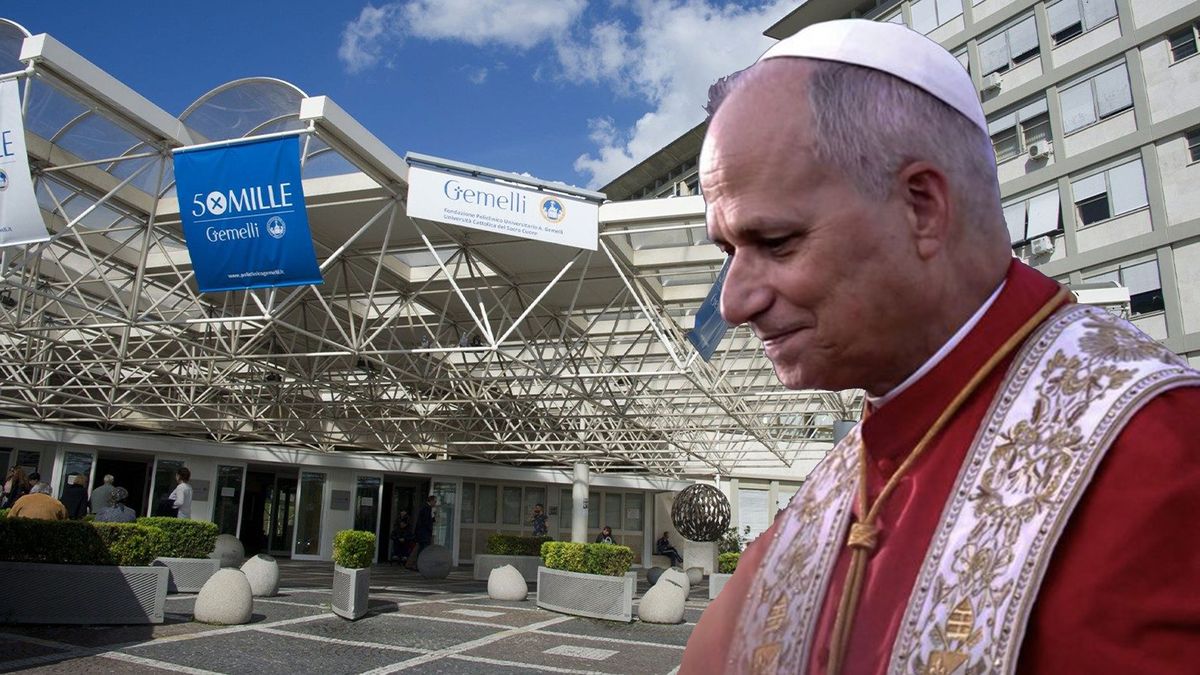 El Papa responde en el postoperatorio y ya camina por su habitación. (Foto: A24.com)