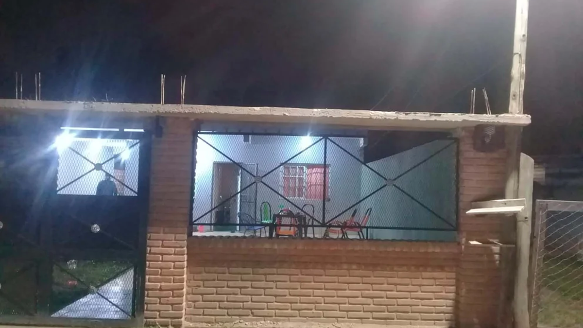 La casa en La Matanza donde vivía la familia asesinada