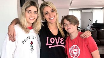 Virginia Gallardo se reencontró con los hijos de Ricardo Fort