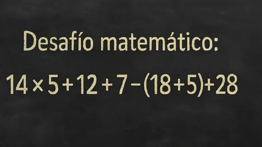 Desafío Matemático: esta operación pone a prueba tu memoria matemática