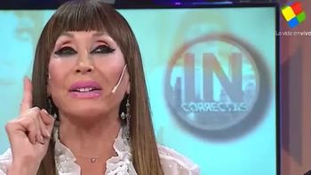 La furia de Moria Casán con Marcelo Tinelli y el Chato Prada