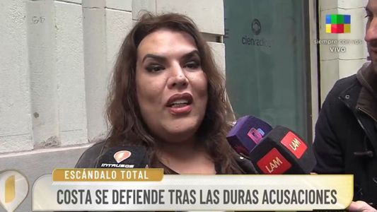 Costa tras ser mencionada en la lista de la denuncia de Viviana Canosa: Estoy muy mal