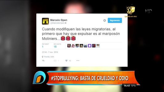 Las víctimas de los agraviantes tuits de Marcelo Open