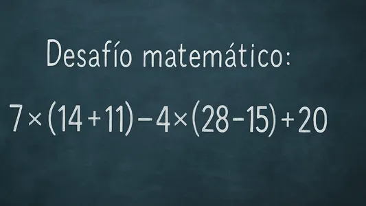 Desafío matemático: solo las mentes brillantes lo resuelven en menos de 10 segundos