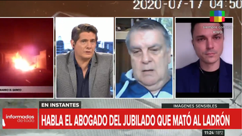 El periodista Diego Estévez no pudo contener las lágrimas al recordar cuando ladrones ingresaron en su casa