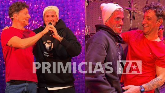 Rodrigo de Paul fue a ver Tootsie, la obra de Nico Vázquez: las fotos y la gran promesa que cumplió